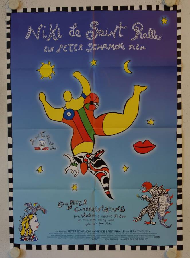 Niki de Saint Phalle original release german movie poster